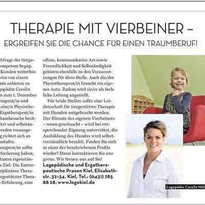 Therapie mit Vierbeiner