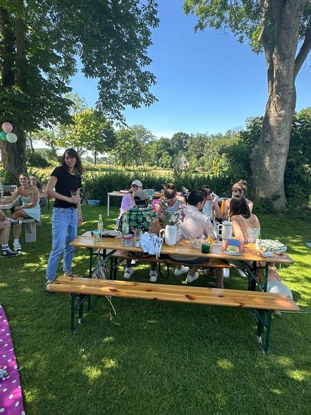 Schönes Gartenfest